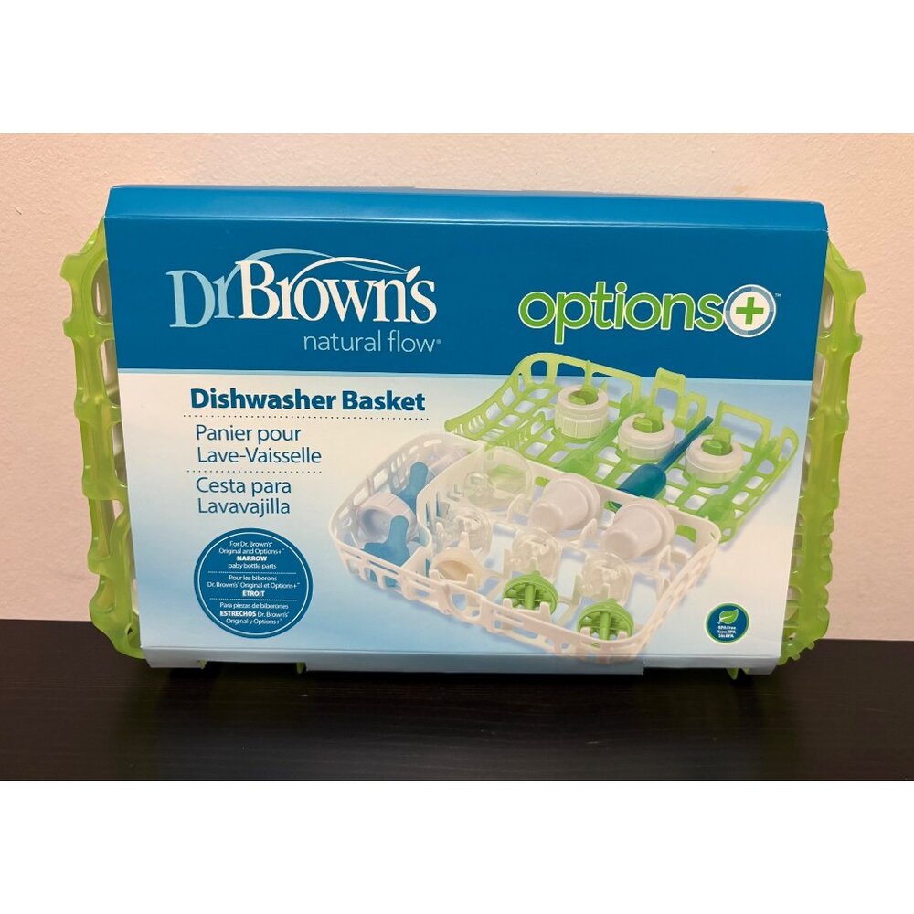 Dr. Browns Options+ Dishwasher Basket For Baby Bottle Parts New